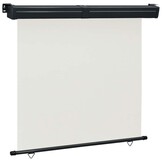 vidaXL Balkonscherm 175x250 cm crèmekleurig