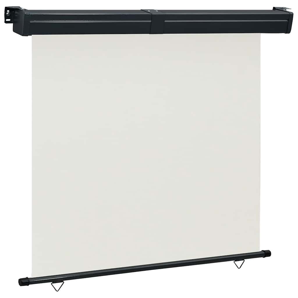 vidaXL Balkonscherm 175x250 cm crèmekleurig