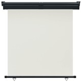 vidaXL Balkonscherm 175x250 cm crèmekleurig