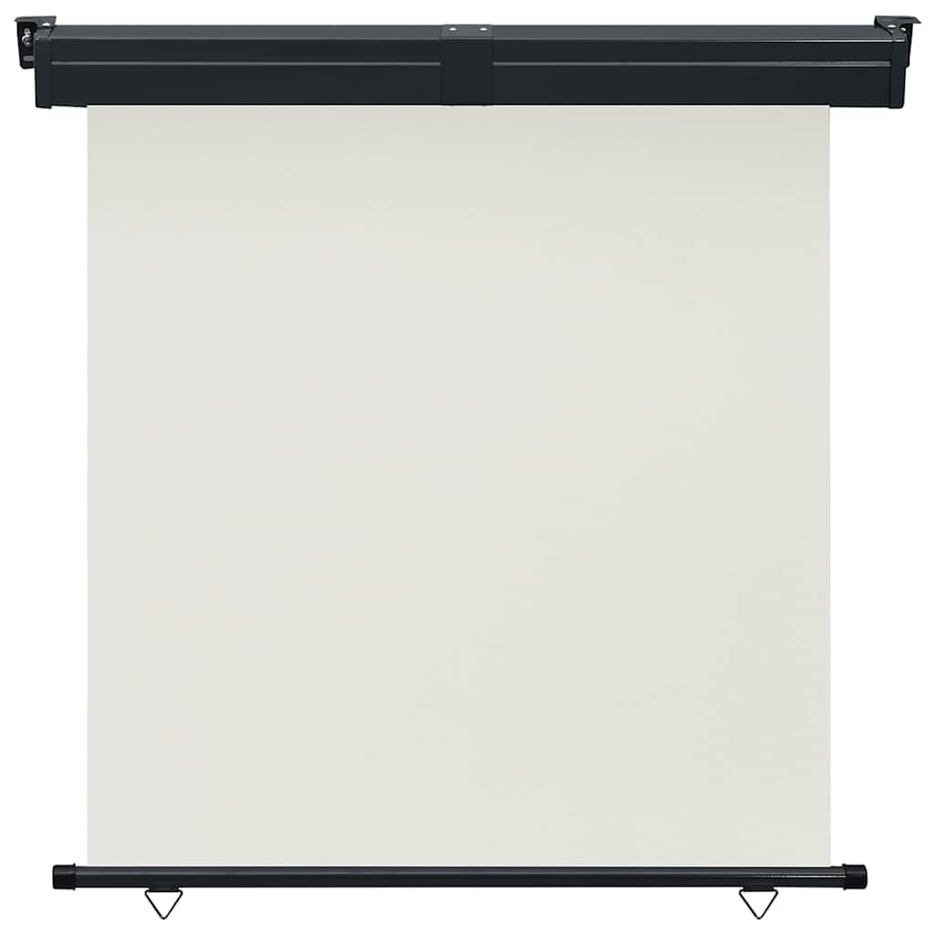 vidaXL Balkonscherm 175x250 cm crèmekleurig