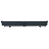 vidaXL Balkonscherm 175x250 cm crèmekleurig