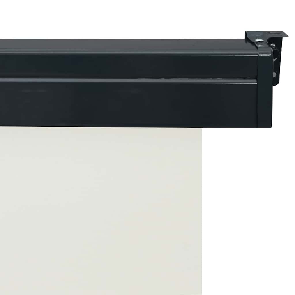 vidaXL Balkonscherm 175x250 cm crèmekleurig