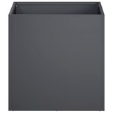 vidaXL Plantenbak 2 st Antraciet 25 x 25 x 25 cm Koudgewalst staal