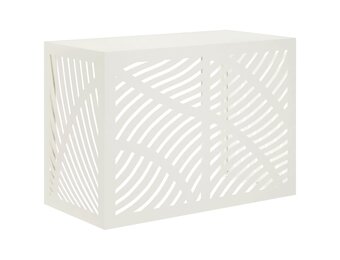 Luchtconditionerhoes Buitenunit Wit Staal 100x50x70cm - 59% Korting