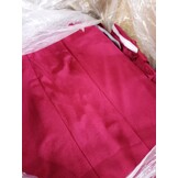 vidaXL Driezitsbank 180 cm fluweel wijnrood