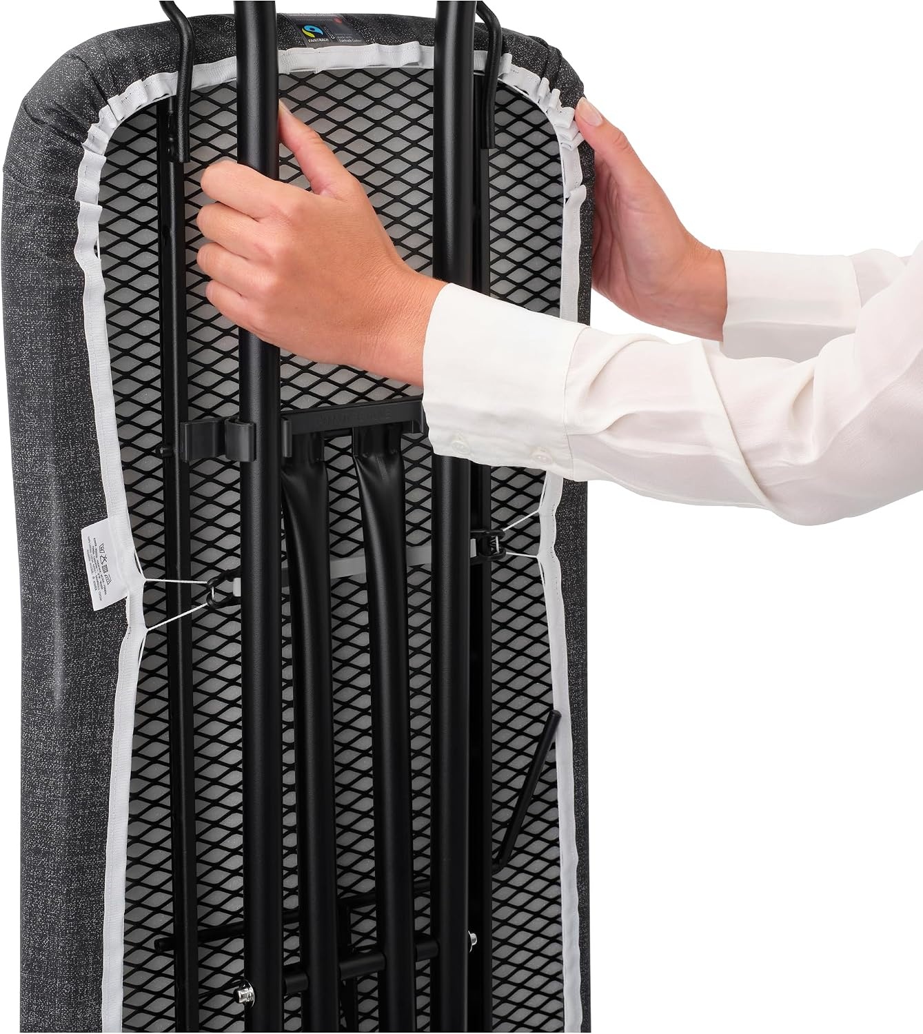 Brabantia Ironing Board C, Strijkplank, Denim Black, 124 x 45 cm