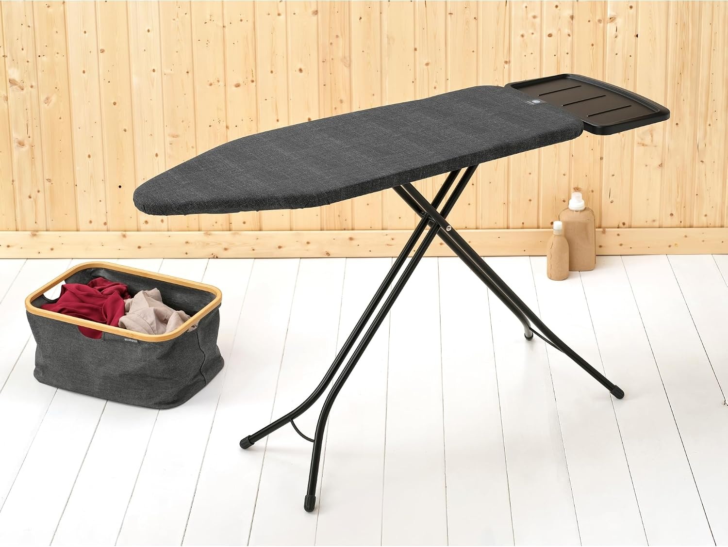 Brabantia Ironing Board C, Strijkplank, Denim Black, 124 x 45 cm