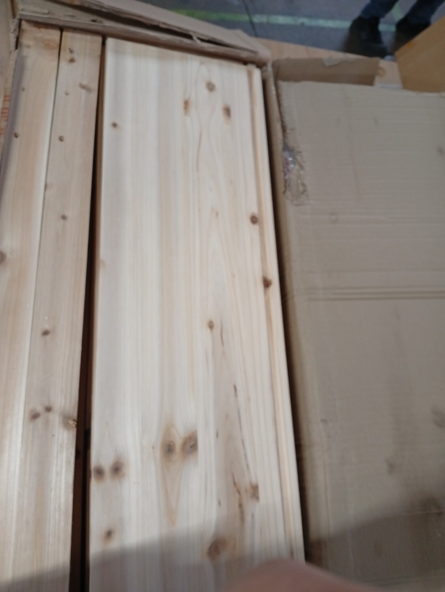 vidaXL Plantenbak Beige 115 x 59 x 76,5 cm Massief Vurenhout