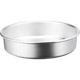Pentole Agnelli Conische Taartvorm met Rand - Aluminium - 40 cm - Zilver