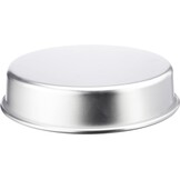 Pentole Agnelli Conische Taartvorm met Rand - Aluminium - 40 cm - Zilver