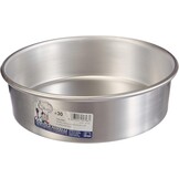 Pentole Agnelli Conische Taartvorm met Rand - Aluminium - 40 cm - Zilver