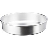 Pentole Agnelli Conische Taartvorm met Rand - Aluminium - 40 cm - Zilver