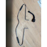 Relaxdays kledinghanger auto voor hoofdsteun, set van 2, antislip, staal, kleerhanger voor autostoel, zilver/zwart