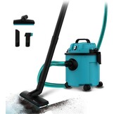 Cecotec Stofzuiger met Snoer voor Droog en Nat - Vaste Stoffen en Vloeistoffen 16L Conga Rockstar Wet & Dry Compact Garden Plus. 1200W, Lichtgewicht, Compact, Dubbele Functie van Zuigen en Blazen, Acc - Maat 16 L