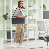 Leitz Hot Desking Werktas en Organizer - Velvet Grijs - 65 x 23 x 4 cm