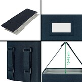 Leitz Hot Desking Werktas en Organizer - Velvet Grijs - 65 x 23 x 4 cm