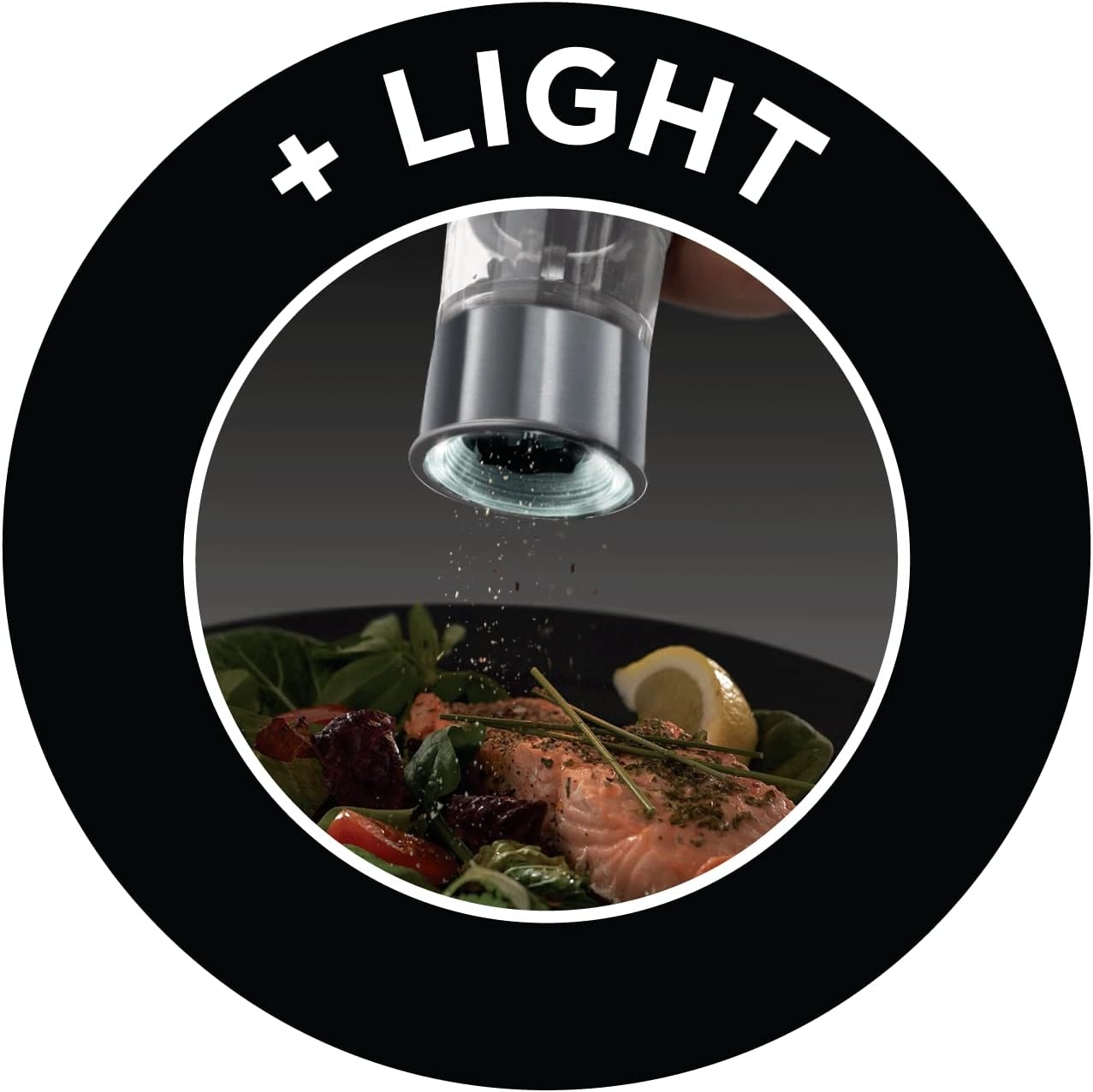 Russell Hobbs Elektrische Peper- en Zoutmolen Set - Geborsteld RVS - 2 stuks