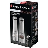 Russell Hobbs Elektrische Peper- en Zoutmolen Set - Geborsteld RVS - 2 stuks