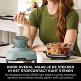 Ninja CRISPi Draagbare Airfryer, 3,8 L, 4-in-1: Airfry, Braden, Warmhouden