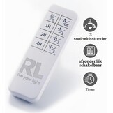 Matzwarte Plafondventilator met Lamp Ø 48 cm - 34% Korting