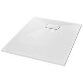 vidaXL Douchebak SMC Wit 100x80 cm - 35% Korting