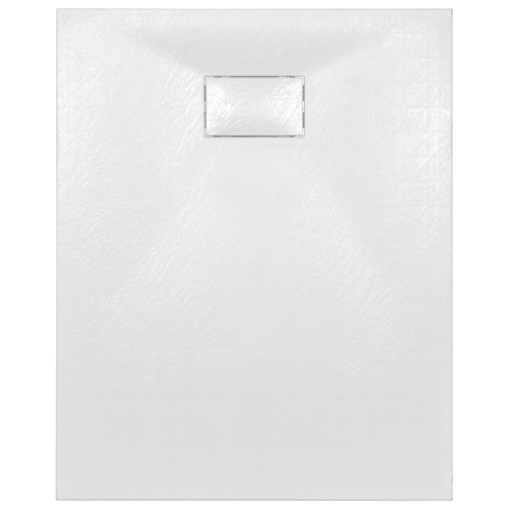 vidaXL Douchebak SMC Wit 100x80 cm - 35% Korting