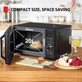 Magnetron met Grill & 8 Programma's - 20L, 800W - 54% Korting