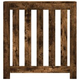 Radiatorombouw van bewerkt hout - Gerookt eiken (78x20x82 cm) - 33% korting