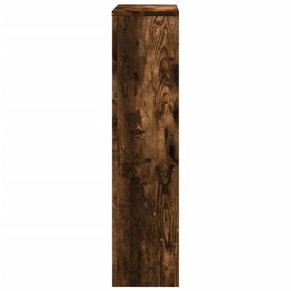 Radiatorombouw van bewerkt hout - Gerookt eiken (78x20x82 cm) - 33% korting