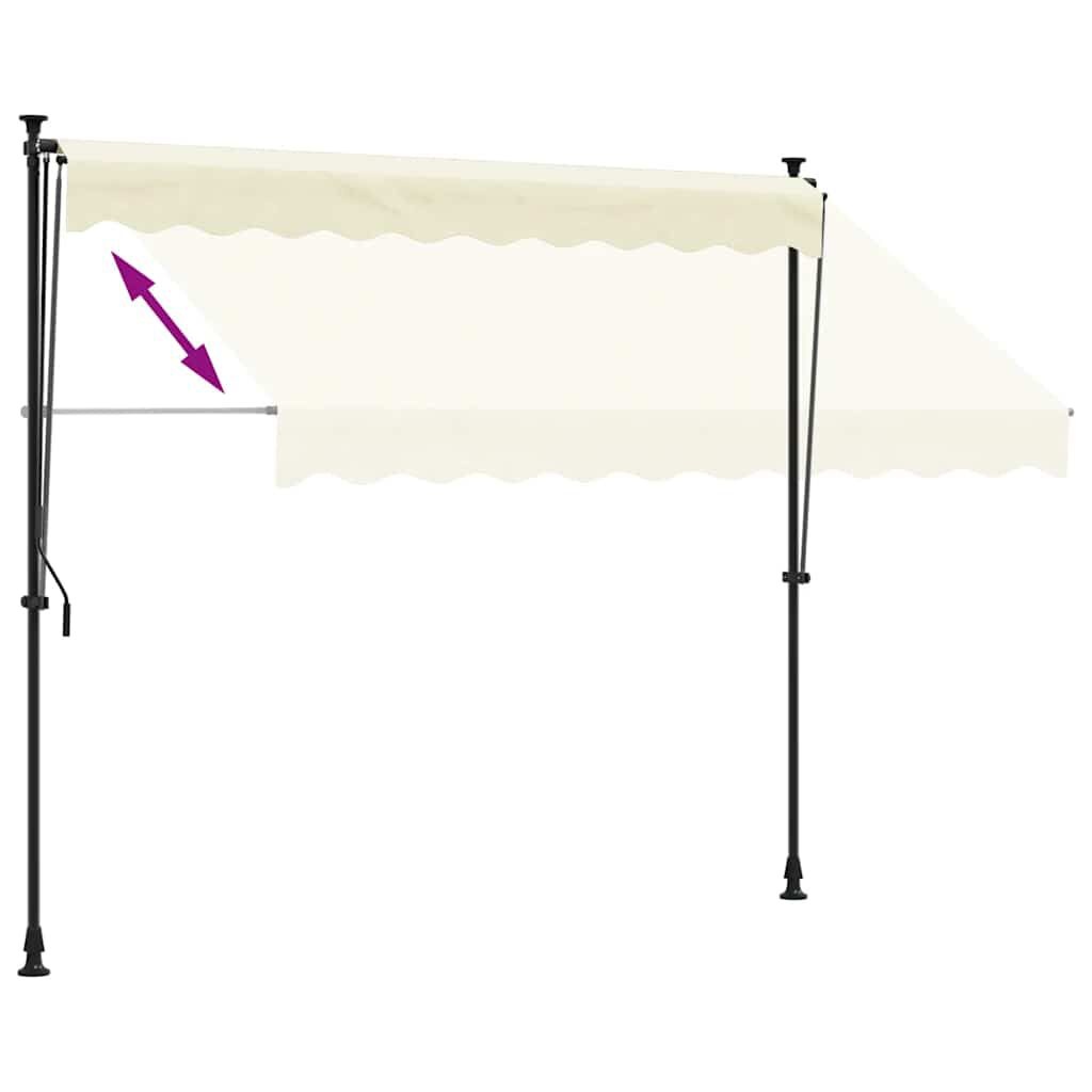 Uittrekbare Luifel Crème 300x150 cm - 34% Korting