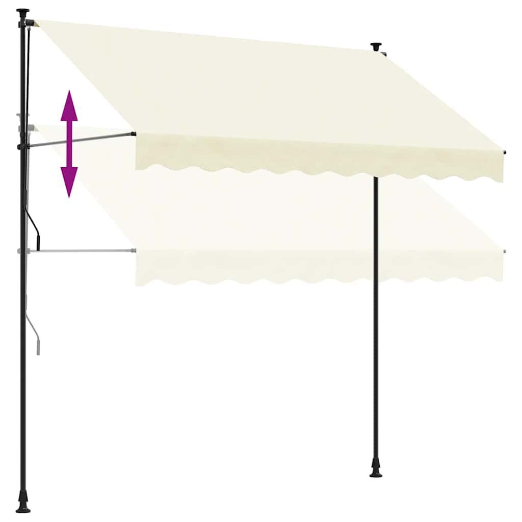 Uittrekbare Luifel Crème 300x150 cm - 34% Korting