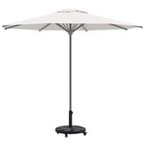 Parasolvoet Zwart IJzer 15.35 kg - 33% Korting!