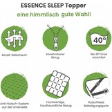 Gel Traagschuim Matrastopper 180x200 cm - Zacht & Verkoelend