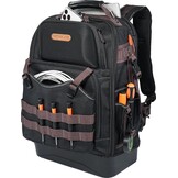 Gereedschapsrugzak 45L, 76 Vakken, Laptopvak, Waxed Canvas - 35% Korting