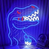 LED Neon Dinosaurus Wandlamp 33% Korting