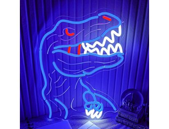 LED Neon Dinosaurus Wandlamp 33% Korting