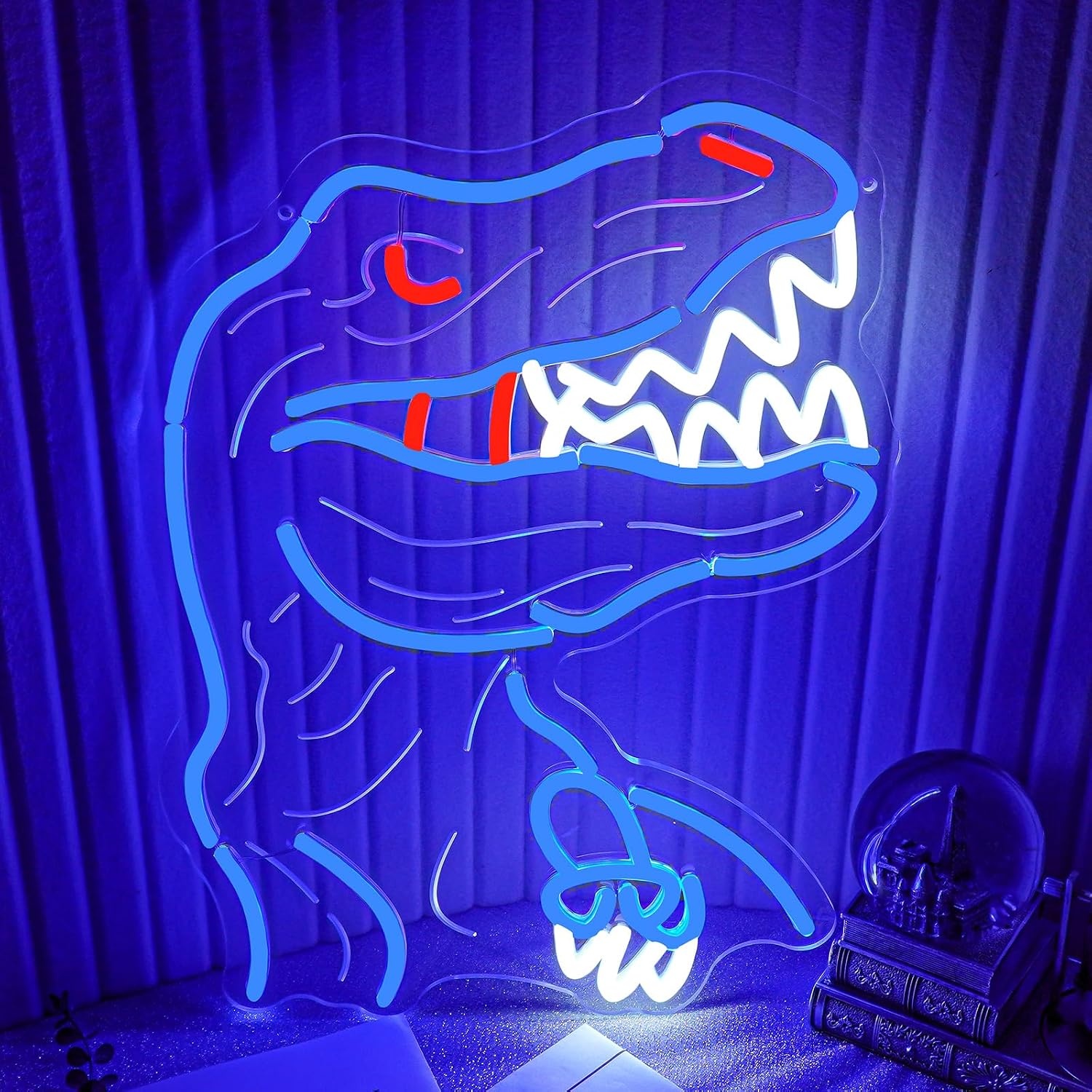 LED Neon Dinosaurus Wandlamp 33% Korting