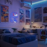 LED Neon Dinosaurus Wandlamp 33% Korting