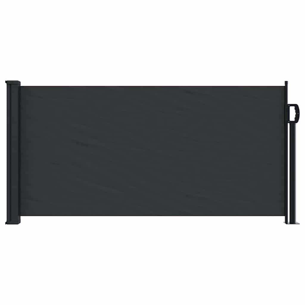 Uittrekbaar Windscherm 100x300 cm Zwart - 34% Korting
