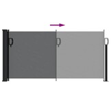 Uittrekbaar Windscherm 100x300 cm Zwart - 34% Korting