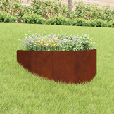 Roestige Gazonrand Staal (100x45cm) - 34% Korting