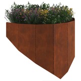 Roestige Gazonrand Staal (100x45cm) - 34% Korting