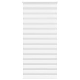 Zebra rolgordijn Wit 100x200 cm - 32% Korting