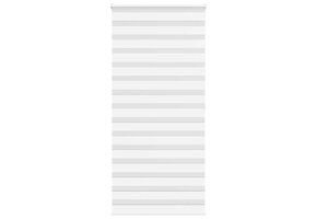 Zebra rolgordijn Wit 100x200 cm - 32% Korting