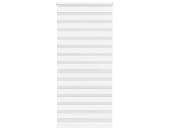 Zebra rolgordijn Wit 100x200 cm - 32% Korting