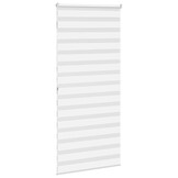 Zebra rolgordijn Wit 100x200 cm - 32% Korting