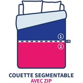 Warm 2-persoons Dekbed 240x260 cm - 34% Korting!