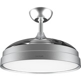 Plafondventilator met Lamp, 42" Intrekbare Vleugels, 3 Kleuren Licht & Timer - 34% Korting!