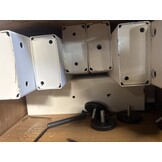 Eettafelpoten 2 st T-vormig Wit 90x35x(72-73) cm Staal met 54% Korting