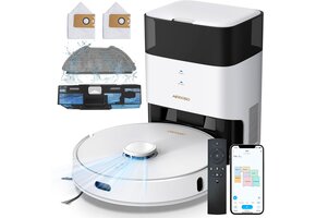 Robotstofzuiger met Dweilfunctie & 3,5L Zuigstation - 35% Korting!